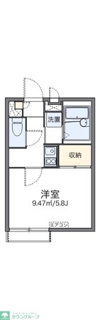 レオパレスクラール ガルテンの物件間取画像